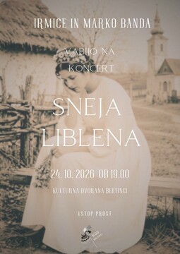 SNEJA LIBLENA KONCERT  2026